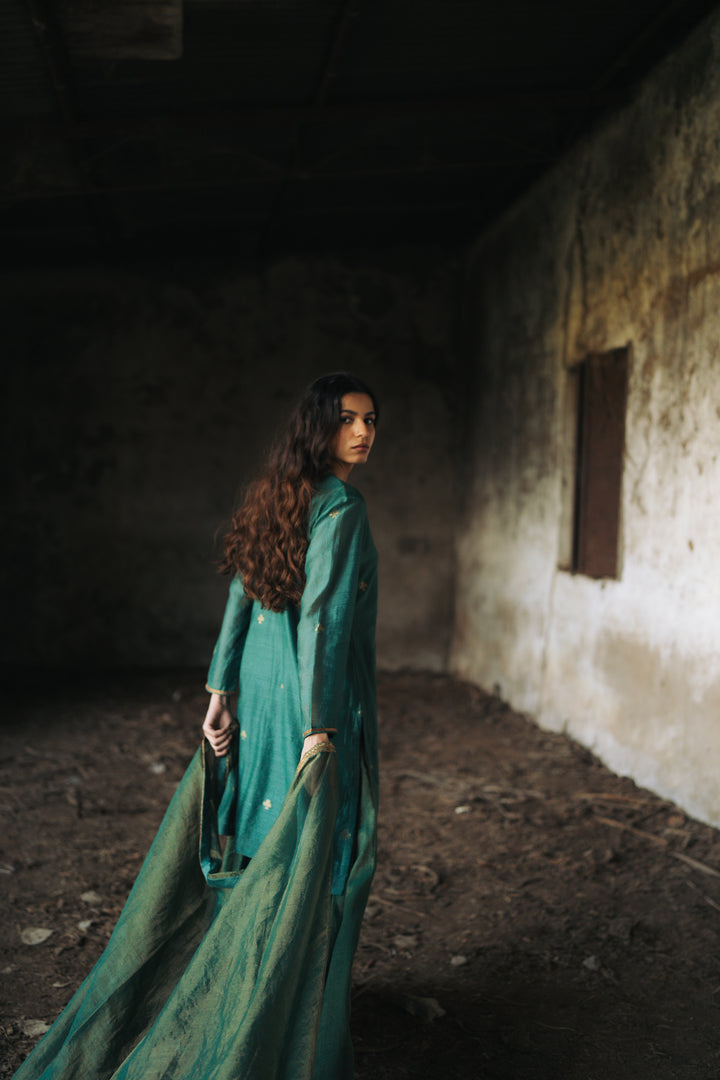 Flowers & Moon Kurta